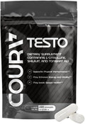 COURA Mens Testo - 220 Capsules 55 Servings - Vitamins for Men - Mens Testo - Shilajit Zinc Magnesium L Arginina Citrulina Beta