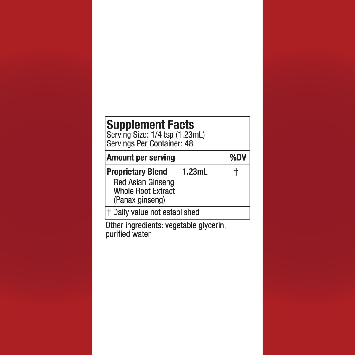 Active Ginseng Korean Red Panax Ginseng with Natural Ginsenosides - Fast-Absorbing Liquid - Supports Healthy Energy, Vitality, Mood and More