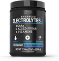 Zeal Electrolyte Powder - 90 Servings | Keto Electrolytes Powder | Zero Sugar, BCAAs, B-Vitamins | Potassium, Zinc, Magnesium | Hydration Powder Recovery Drink | Blue Raspberry