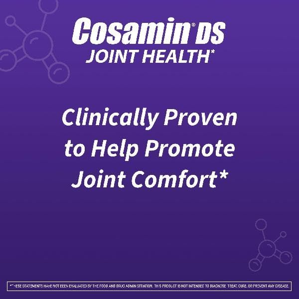 Nutramax Laboratories Cosamin® DS Joint Health Supplement with Glucosamine & Chondroitin for Adult Men & Women, Joint Supplement, 210 Capsules