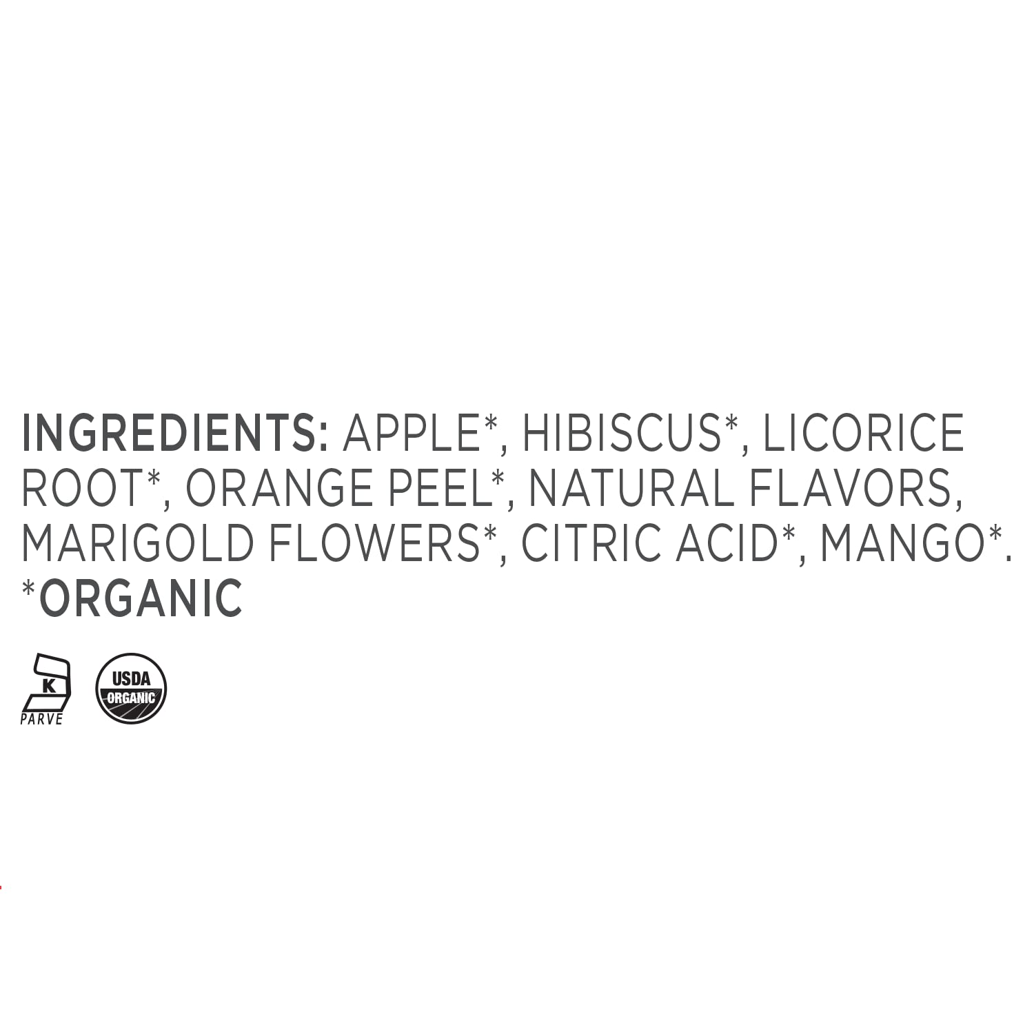 Tea Forte Mango Citron Premium Organic Loose Leaf Caffeine-Free Herbal Tea Blend Canister, Makes 35-50 Cups