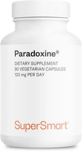 Supersmart - Paradoxine 120mg per Day - Grains of Paradise Supplement (Aframomum melegueta) with 6-Paradol | Non-GMO & Gluten Free - 90 Vegetarian Capsules