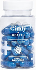 Giddy+Health Prostate Health Supplement with pygeum, Saw Palmetto, and stinging Nettle