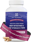 Zen Principle Grass Fed Beef Intestines with Stomach (Tripe) Supplement, Supports Digestive Health and Gut Balance, Supports Acid Reflux Balance, Natural Intestine Wellness, 210 Capsules