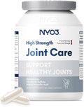 Glucosamine 1500mg with Chondroitin MSM 120 Capsules Collagen Peptide | Joint Support Supplement, 30 Day Supply Joint Health