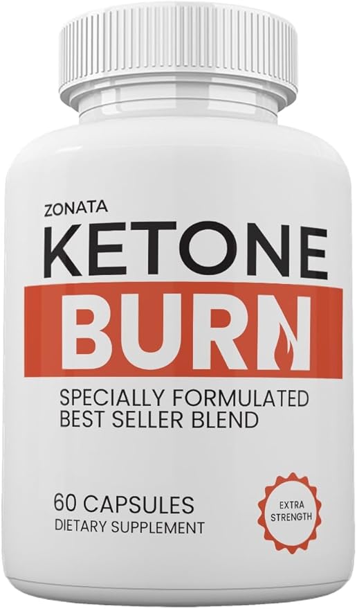 (Single Pack) Ketone Burn Weight Advanced Formula - KetoneBurn Dietary Supplement Formula (60 Capsules)