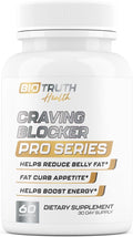 Craving Blocker PRO Series - Supports GLP-1 Pathway Function - Weight Loss Pills for Women & Men - Fat Burner to Boost Metabolism, Appetite Suppressant | 3rd Party Tested Supplement - 60 Capsules
