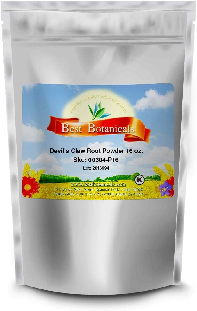 Best Botanicals Devil's Claw Root Powder 16 oz.