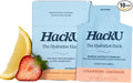 HackU The Hydration Hack, Strawberry Lemonade, Sugar-Free, Electrolyte Drink Mix with Sea Salt, Magnesium, Potassium, Hyaluronic Acid, Vitamin-C, 10pk/25pk
