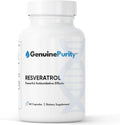 Liposomal Trans-Resveratrol 500mg | Powerful Antioxidant, Activates Sirtuins | Pure Liposomal Trans-Resveratrol Supplement | Gluten Free, Vegan, USA Made, Non-GMO | 60 Capsules