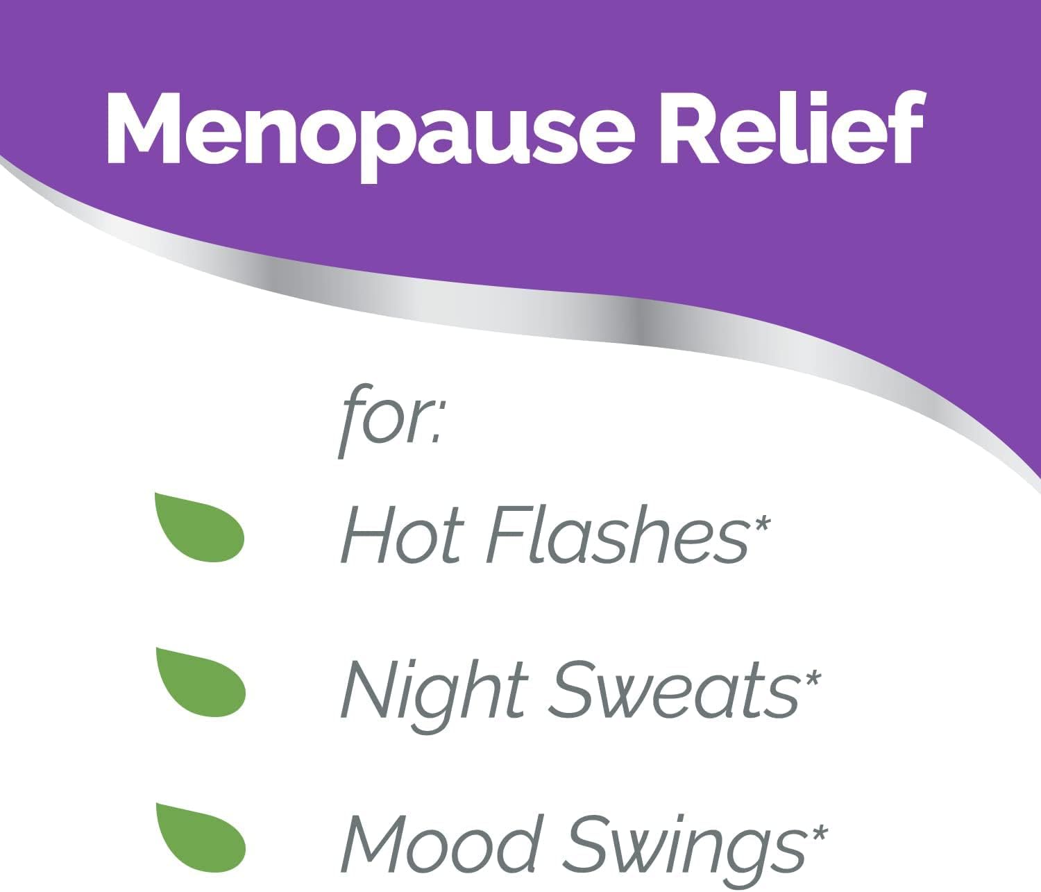 Estroven Mood Boost for Menopause Relief, Helps Reduce Hot Flashes & Night Sweats, Helps Manage Mood Swings, 30 Count