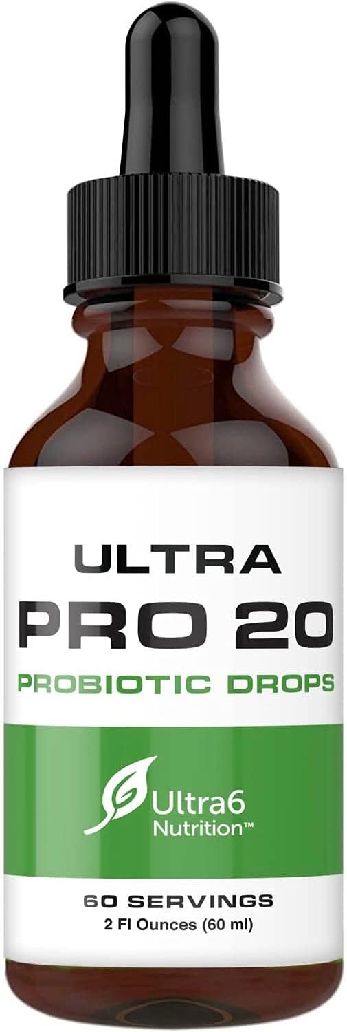 Probiotics for Women, Men and Kids - 20 Strain Liquid Probiotic Supplement for Digestive & Gut Health