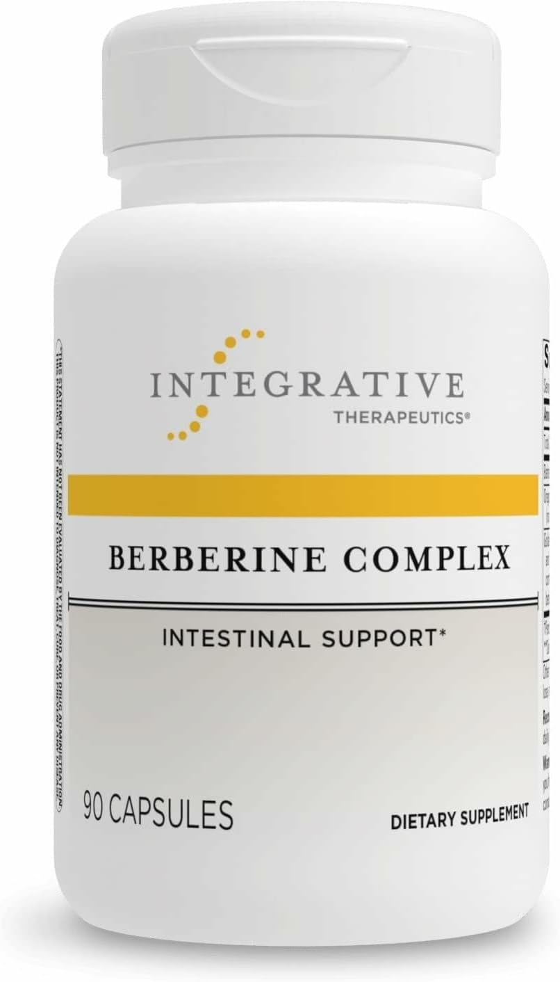 Integrative Therapeutics Berberine Complex - Digestive & Gut Health Supplement* - Vegan, Gluten-Free & Dairy-Free - 90 Capsules (45 Servings)