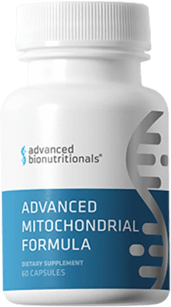 – Advanced Mitochondrial Formula Support Supplement, Healthy Aging, Repair, Energy Optimizer with CoQ10, PQQ, Alpha Lipoic Acid, Gluten Free, Vegan, Non GMO (60 Tablets)