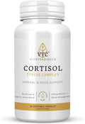 VTC VitaTradingCo. Cortisol Stress Complex | Mushroom & Adaptogenic Herbs Blend | with Clinically Studied Relora & Ashwagandha | Adrenal & Mood Support | 90 Veggie Capsules