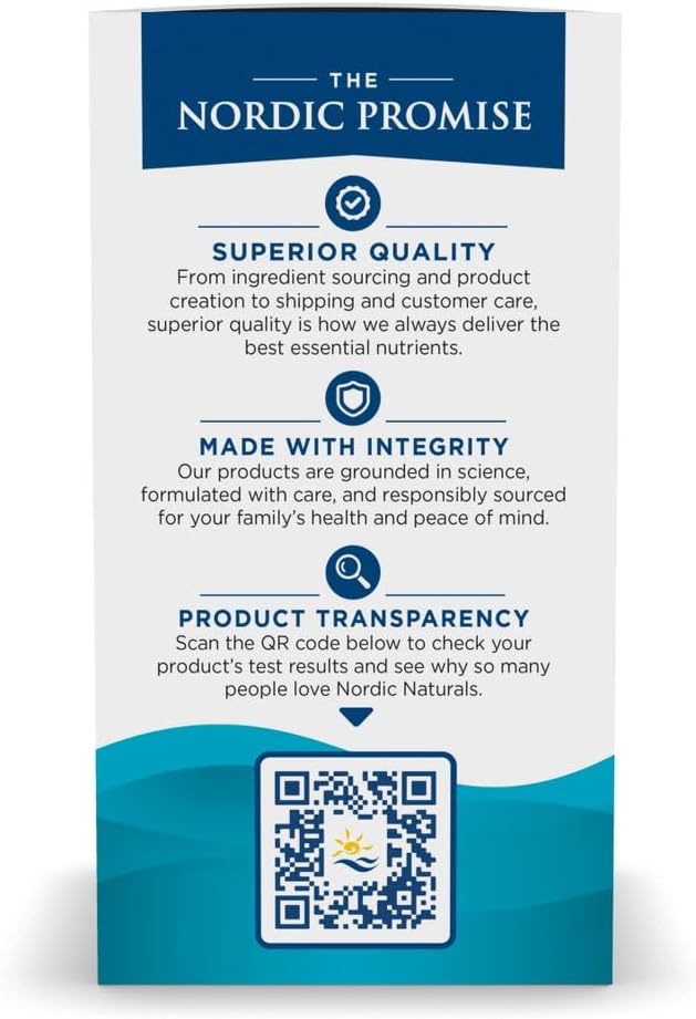 Nordic Naturals Complete Omega Xtra, Lemon - 60 Soft Gels - 1360 mg Omega-3 + 76 mg GLA - Healthy Skin - Cognition - Non-GMO - 30 Servings