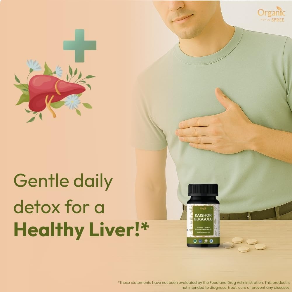 Kaishor Guggulu 120 Tablets - Supports Healthy Joints* - Ayurvedic Formulation - Certified and Vegetarian (3)