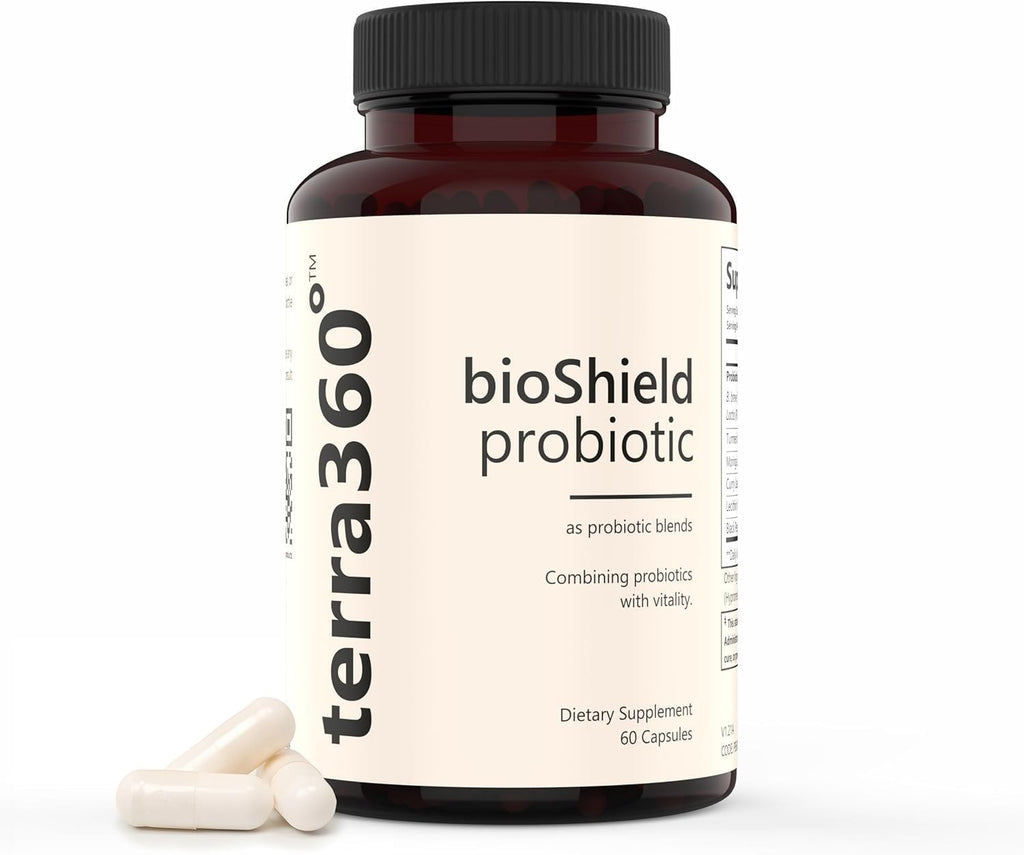 BioShield Probiotic for Women – Menopause, Digestive Health, Joint Comfort, Immune Support, and Body Balance – Multi-Benefit with Turmeric, Curry Leaf & Moringa - 60 Capsules