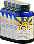 Fish Oil Omega 3 Supplements Alternative-YES Omega 3 & 6 Fatty Acid - Burpless, Plant Based - DHA, EPA, SDA - Cholesterol, Heart, Skin, Energy, Eyes, Immunity Support by YES (4 x 120 Gel caps)