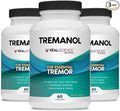 Tremanol Natural Aid Herbal Supplement – Includes Vitamin B2 & B12, Passionflower & Skullcap – 60 Caps (Pack of 3) – Made in USA