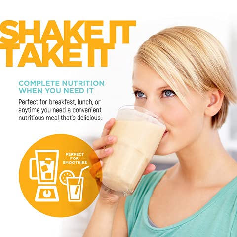 WellnessPro Womens Meal Replacement Shake - 15 Servings, 15g Protein, Vanilla Flavor, Shake & Smoothie Powder with Vitamins & Minerals for Women, Keto Friendly, Gluten Free