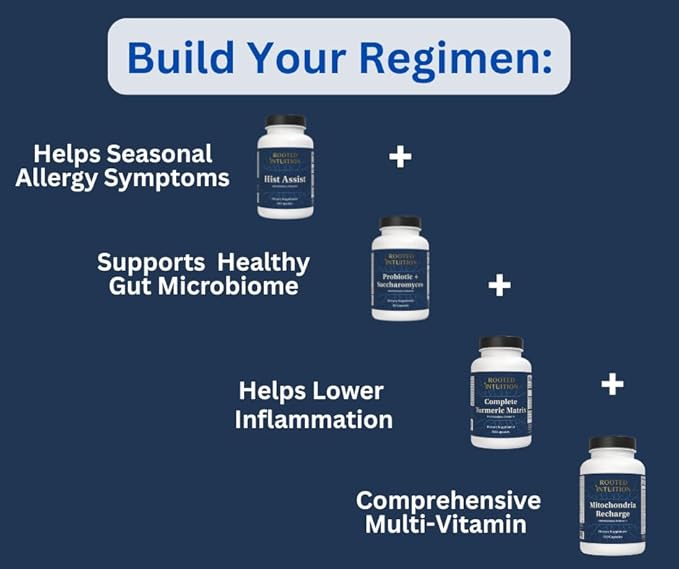 Hist Assist | Seasonal Sinus & Immune Balance Formula | Quercetin Bromelain NAC Nettle | Non-GMO Gluten Free | 40 Capsules