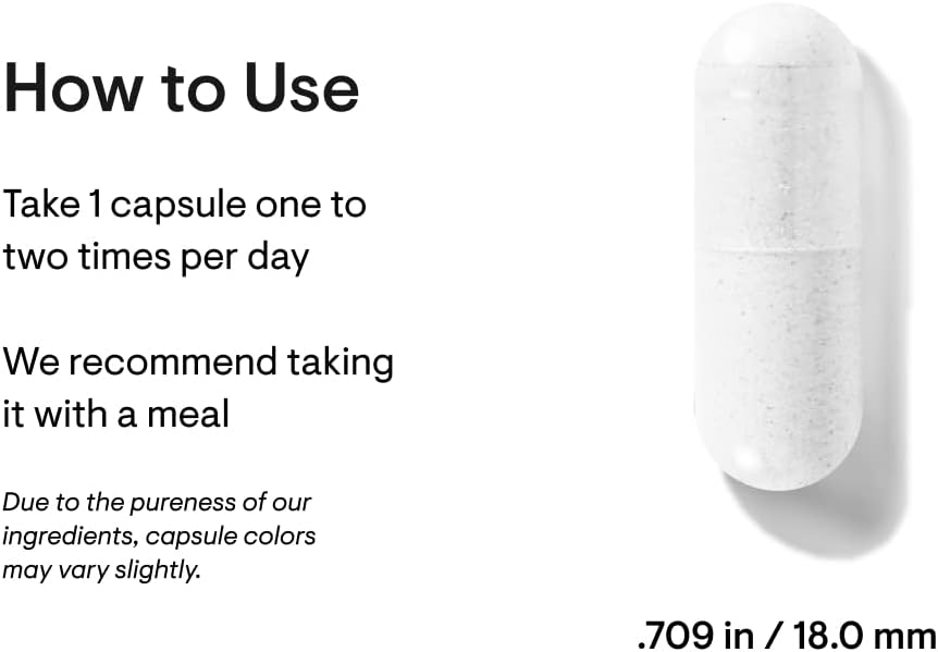 THORNE - Zinc Picolinate 30 mg - Well-Absorbed Zinc Supplement for Growth and Immune Function* - 60 Capsules