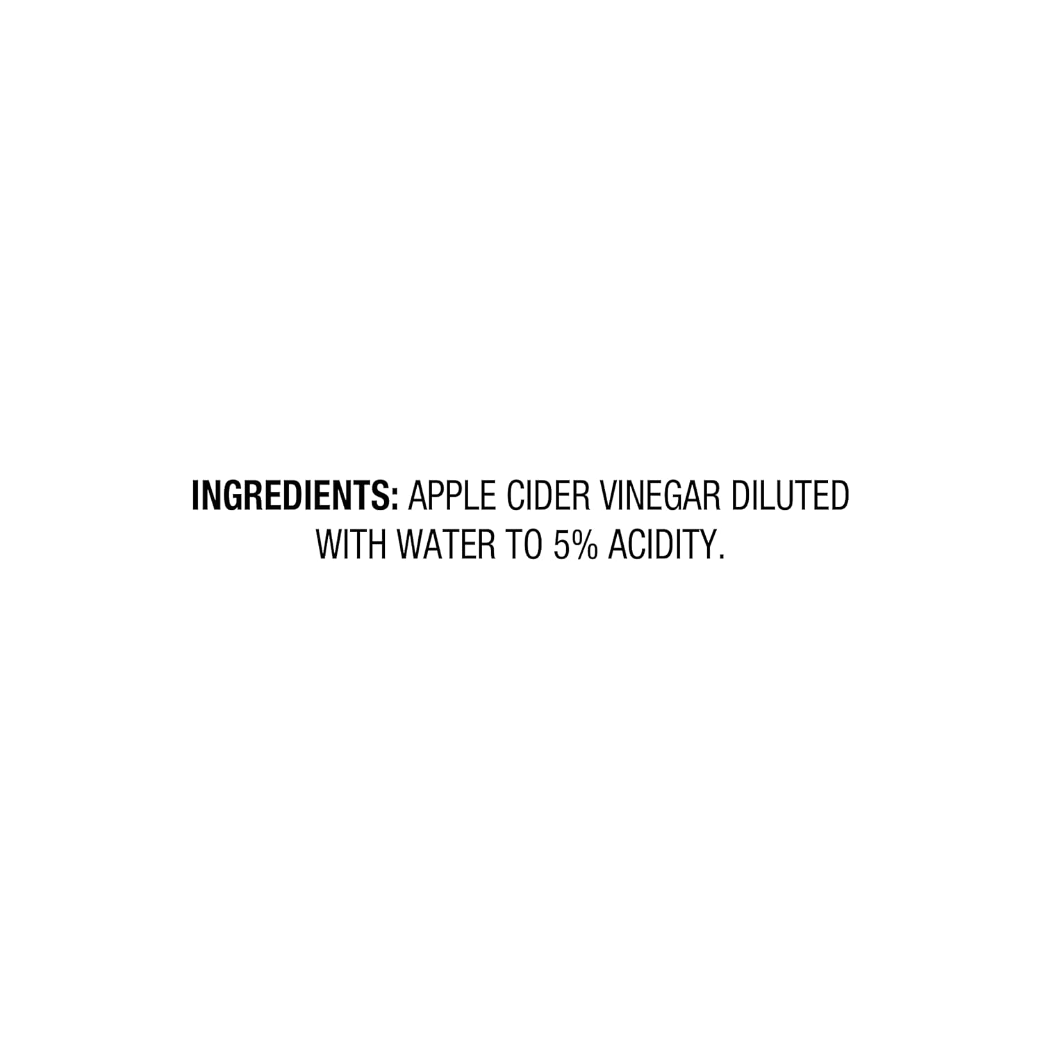 Amazon Fresh, Apple Cider Vinegar, 128 Oz