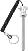 Weight Stack Pin, Weight Gym Pin Strength Training Equipment Replacement with Pull Rope for Home Gym Club