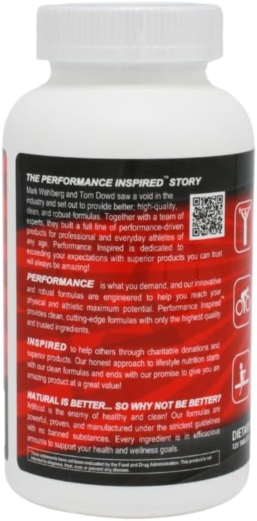 PERFORMANCE INSPIRED Nutrition Creatine Chew – 5g Creatine Monohydrate – Supports Muscle Growth & Recovery – Berry Blast Flavor – 120 Count
