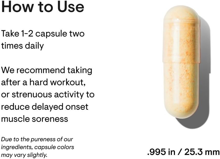 THORNE - Curcumin Phytosome 500 mg (Meriva) - Sustained Release, Clinically Studied, High Absorption - Supports Healthy Response in Joints and Muscle* - 120 Capsules - 60 Servings