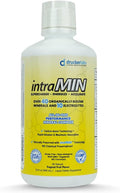 DRUCKER Labs - IntraMIN Organic Liquid Trace Minerals Dietary Supplement for Men, Women, Kids, Immune Support, Muscle Support, Non GMO, Gluten Free, Vegan, Electrolytes (32 oz., Tropical Fruit Punch)