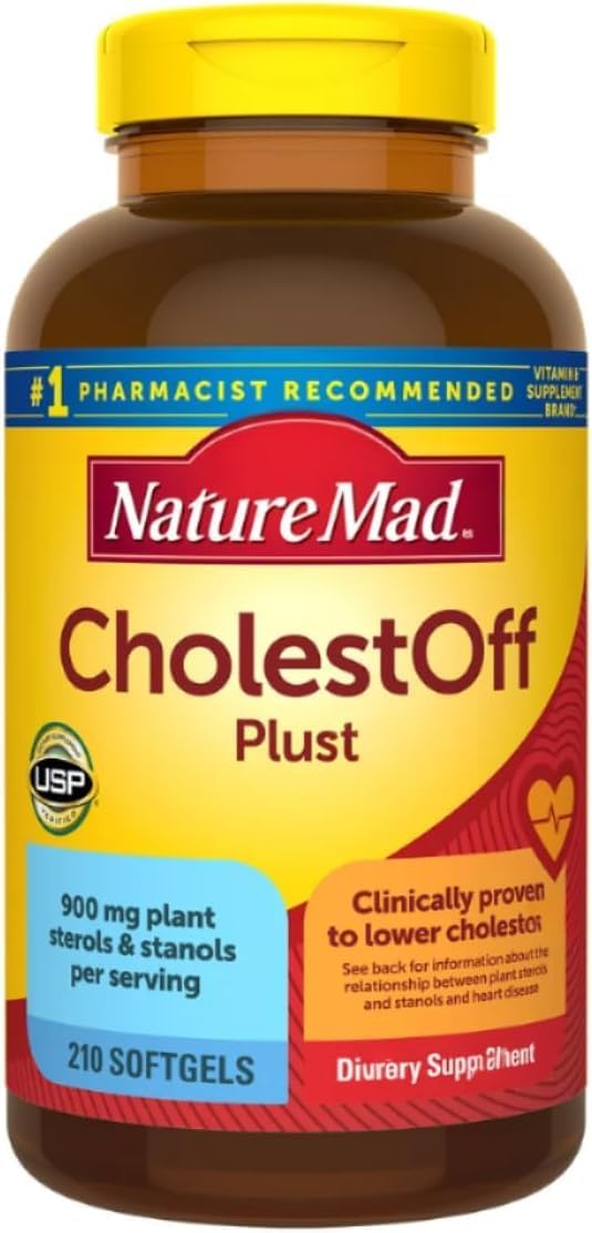 Nature Cholest-Off Plus, 210 Softgels, 105 Day Supply, Plant Sterols