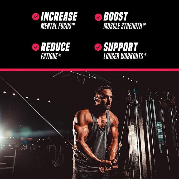 Outwork Nutrition Non-Stim Pre Workout Powder - Citrulline Malate, Beta-Alanine, Rhodiola Extract for Performance, Focus & Energy Boost - Preworkout for Men, Women (Caffeine Free, Tropical Candy)