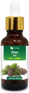 Pine (Pinus Sylvestris) Essential Oil 100% Pure & Natural - Undiluted Uncut Oil - Use for Aromatherapy - Therapeutic Grade - 50ml with Dropper