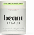 Beam Creatine Monohydrate Powder - Micronized Creatine for Muscle Growth, Strength, Endurance & Recovery - Fast-Dissolving, Workout Supplement for Men & Women, Keto & Vegan - 30 Servings