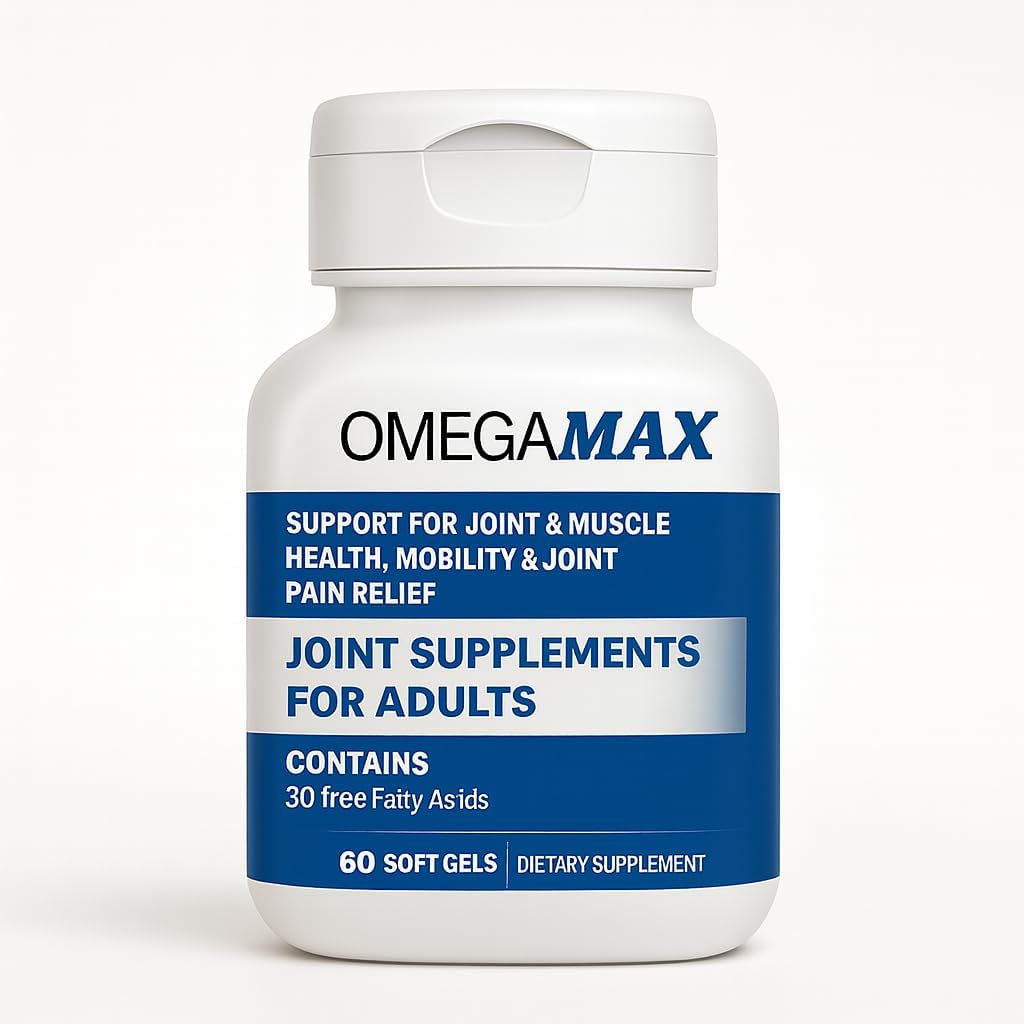 Joint Relief Softgelsf – Botanical Extracts, 60 Count，XL, Carefully Selected Ingredients, Premium Quality – Drug-Free