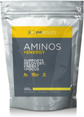 Purbolics Aminos + Energy, Supports Recovery, Energy & Focus, 95mg of Caffeine, 0 Sugar & 60 Servings (Lemon Squeeze)