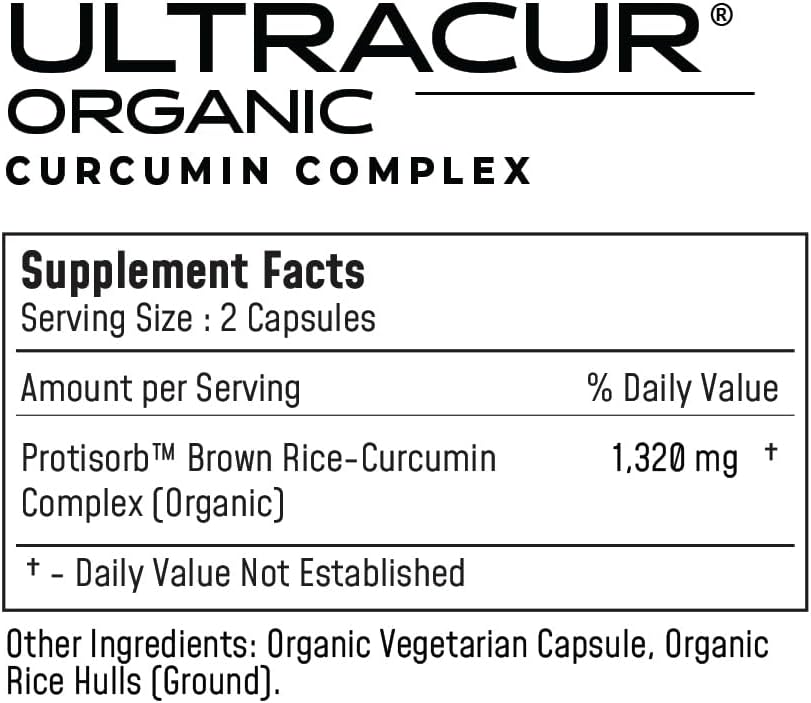 Organic USDA Certified - LPS™ Turmeric Curcumin - The Curcumin You Can Feel!™ US Patented Technology - 70% of People Feel a Significant Difference in A Week, 50% in 24 Hours! (60 Count)
