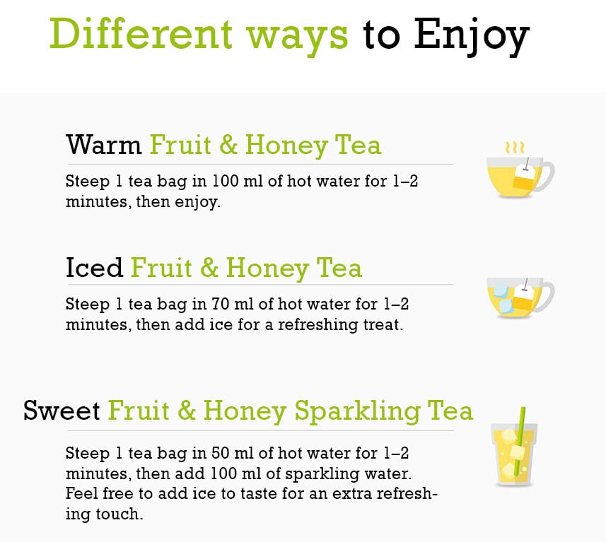 Damtuh Yuzu Honey Chamomile Tea – Citrusy & Floral Herbal Tea Blend, 20 Tea Bags (1g each)