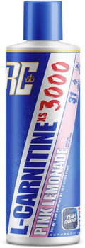 Ronnie Coleman Signature Series L-Carnitine XS 3000 Liquid, Amino Acids Metabolism and Lean Muscle Strength Support, Stimulant Free, Sugar Free, Zero Carbs, Pink Lemonade, 16 Oz