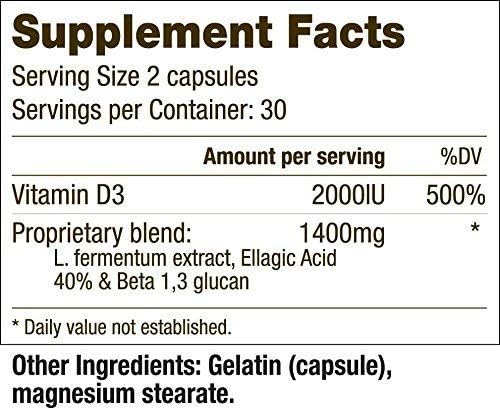 Stem-Kine Stem Cell Supplements, Clinically Proven to Increase Circulating Stem Cells, Promoting Aging Support, 60 Capsules