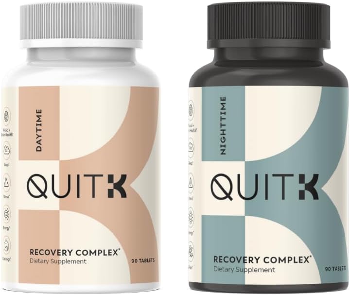 Recovery Complex – Day & Night Formula with 500 mg Ashwagandha, 90 mg Vitamin C, 120 mg Magnesium & Herbal Blend – Sleep, Energy, Stress & Mood Support – 30-Day Supply (180 Tablets)