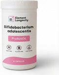 Human Strain Bifidobacterium Adolescentis Probiotic | Fewer Urgent Bowel Movements, Reduced Bloating/Gas, & Digestion Support | Clinically Studied Synbiotic | 30ct (30 Day Supply)
