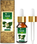 Neroli Oil (Citrus Aurantium) 15 ML with Dropper Therapeutic Essential Oil Amber Bottle 100% Natural Uncut Undiluted Pure Cold Pressed Aromatherapy Premium Oil by Salvia