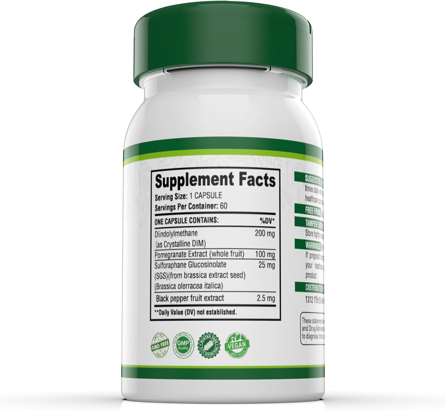 Nutraceuticals - DIM SGS +, Hormone + Detox (60 Capsules)