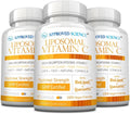 Approved Science Liposomal Vitamin C - 1100 mg - 180 Capsules - Immune Support, Boost Collagen, Antioxidant - High Absorption - Fat Soluble - Non GMO - Vegan - Made in The USA