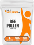 BulkSupplements.com Bee Pollen Powder - Superfood Supplement, Bee Pollen Supplement, for Immune Support - Gluten Free, 1g per Serving, 500g (1.1 lbs) (Pack of 1)