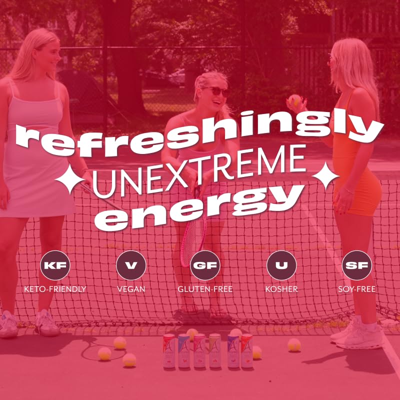 ASPIRE® Sweet Cherry, Healthy Energy Drink 80mg Natural Caffeine, Zero Sugar No Carbs Keto Friendly, 12 Pack Green Tea Sugar Free Drink Low Caffeine Zero Calorie