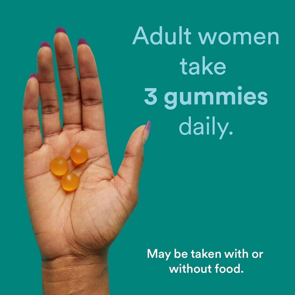 SmartyPants Prenatal Vitamins for Women, Sugar Free Multivitamin Gummies: Methylfolate, Omega 3 (ALA) Vitamin D3, C, Vitamin B12, B6, A, K & Zinc, Inositol, Erythritol Free, 60 Count (20 Day Supply)